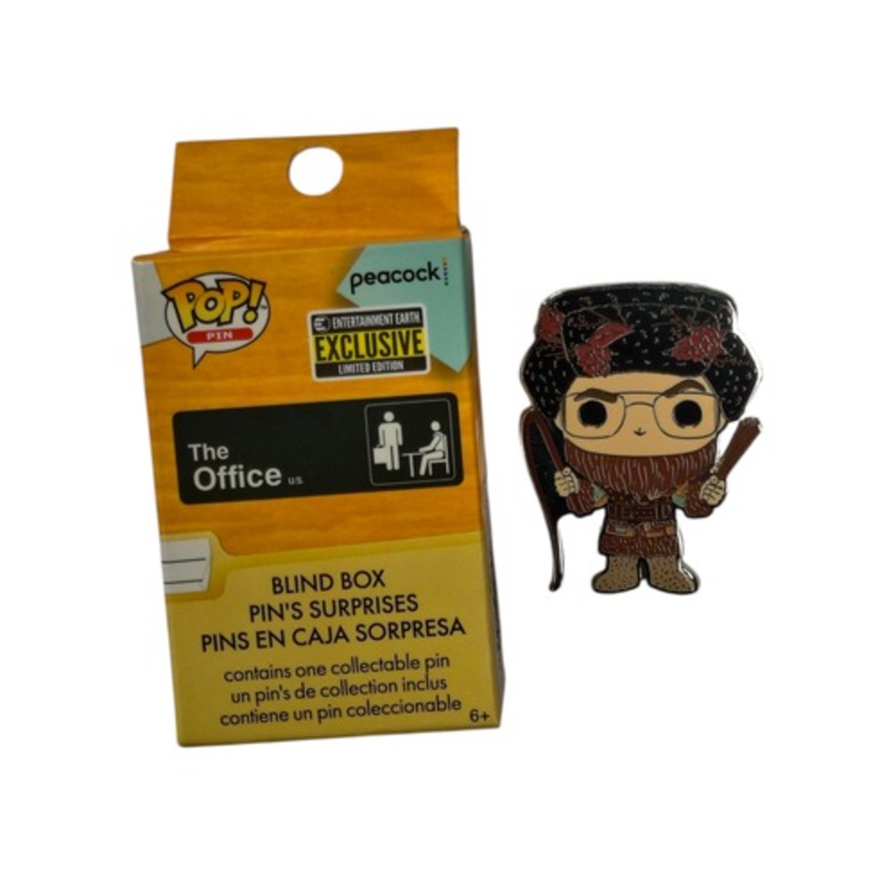 Funko Pop Pin The Office Entertainment Earth Dwight Schrute Belsnickel